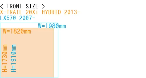 #X-TRAIL 20Xi HYBRID 2013- + LX570 2007-